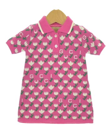 GUCCI（グッチ）ワンピース（その他） ピンク サイズ:70(6M) キッズ