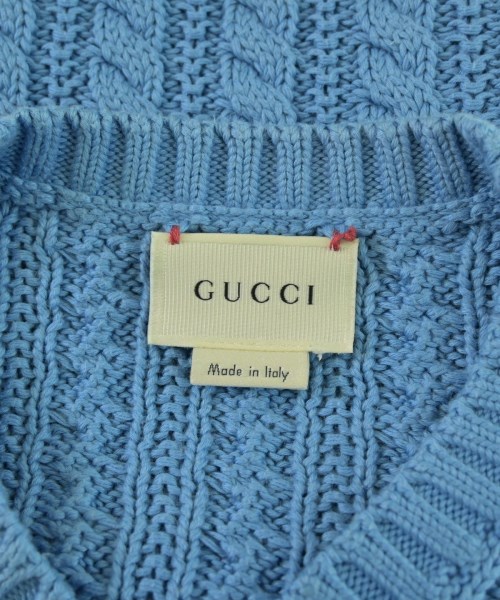 GUCCI（グッチ）ニット 青 サイズ:80(12M) キッズ/2200656514069