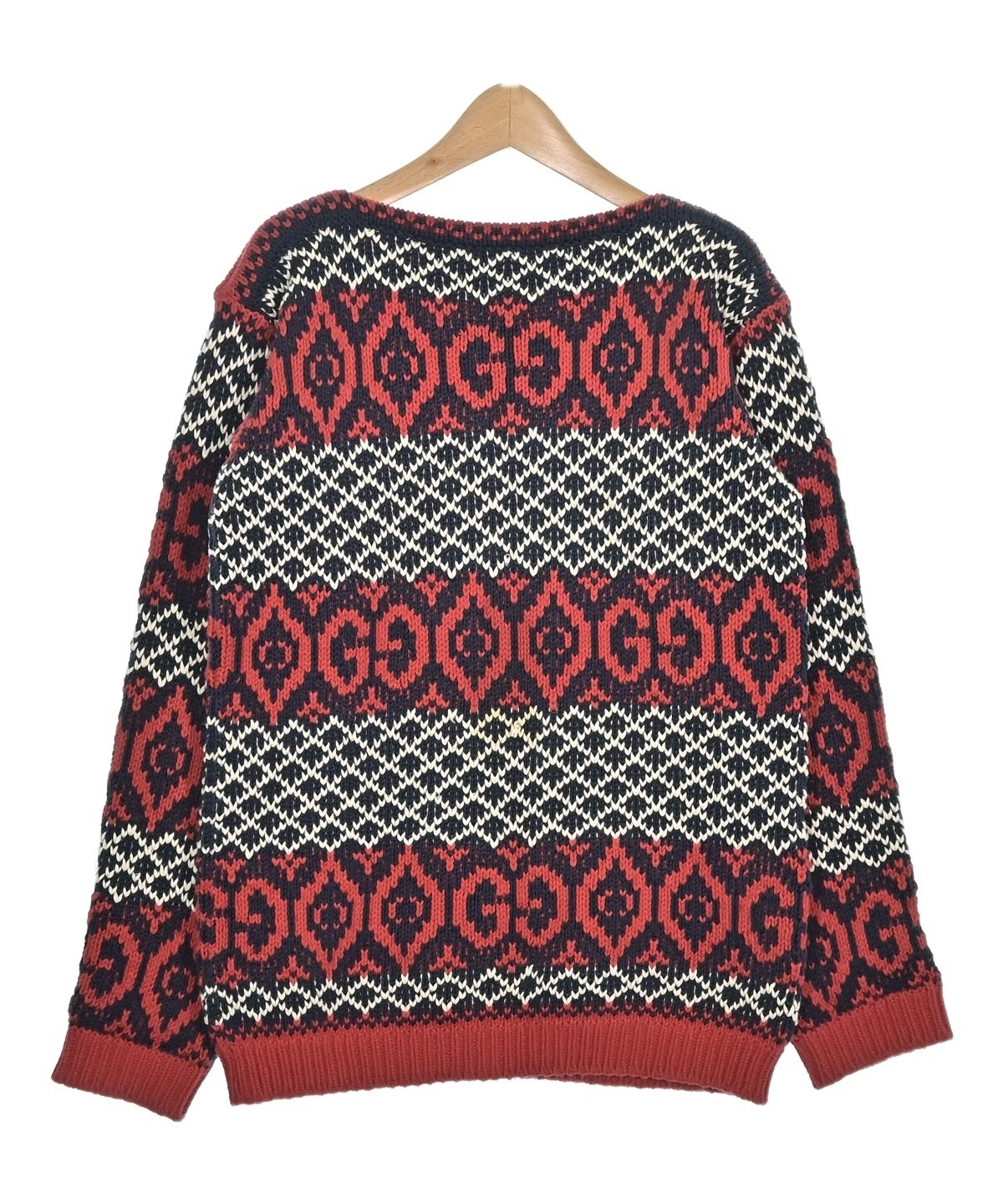 GUCCI（グッチ）ニット 紺 サイズ:150(13T-14T) キッズ/2200701236663