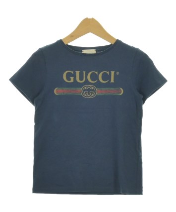 GUCCI（グッチ）Tシャツ・カットソー 紺 サイズ:110(5T-6T) キッズ
