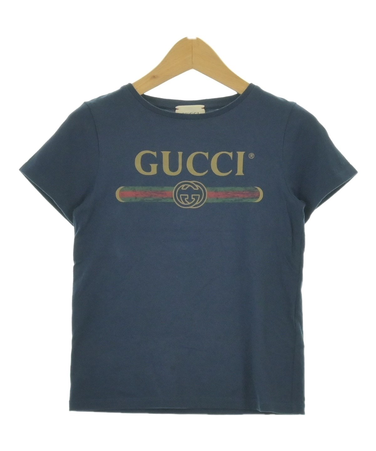 GUCCI（グッチ）Tシャツ・カットソー 紺 サイズ:110(5T-6T) キッズ