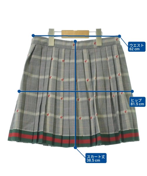 GUCCI（グッチ）スカート（その他） グレー サイズ:10(140cm位) キッズ/2200728407138