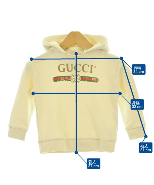 GUCCI（グッチ）パーカー 白 サイズ:80(12M) キッズ/2200687220076
