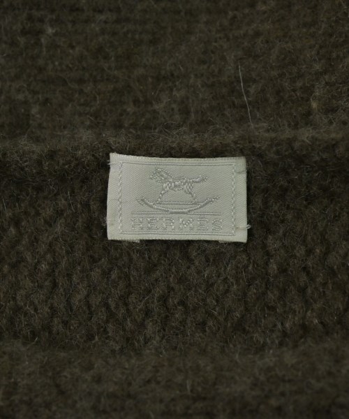 HERMES（エルメス）ニット 茶 サイズ:2(90cm位) キッズ/2200656177011