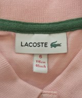 LACOSTE（ラコステ）ワンピース（その他） ピンク サイズ:116(7T-8T) キッズ/2200615395104
