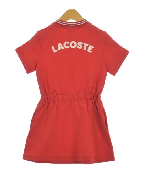 LACOSTE（ラコステ）ワンピース（その他） 赤 サイズ:104(3T-4T) キッズ/2200607956078