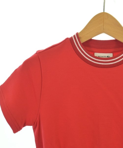 LACOSTE（ラコステ）ワンピース（その他） 赤 サイズ:104(3T-4T) キッズ/2200607956078