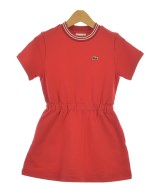 LACOSTE（ラコステ）ワンピース（その他） 赤 サイズ:104(3T-4T) キッズ/2200607956078