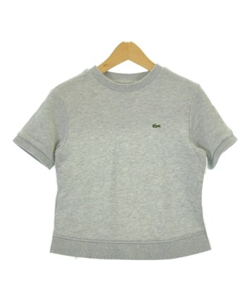 LACOSTE ラコステ ブランドロゴ 秋冬 AW スウェット コットン/ポリエステル グレー ユニセックス 36【古着】【中古】 中古・古着通販】LACOSTE (ラコステ) LACOSTE スウェット グレー