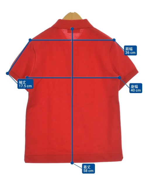 LACOSTE（ラコステ）Tシャツ・カットソー 赤 サイズ:130(9T-10T) キッズ/2200640366193