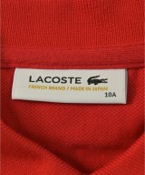 LACOSTE（ラコステ）Tシャツ・カットソー 赤 サイズ:130(9T-10T) キッズ/2200640366193