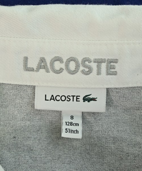 LACOSTE（ラコステ）Tシャツ・カットソー グレー サイズ:128(9T-10T) キッズ/2200703496188