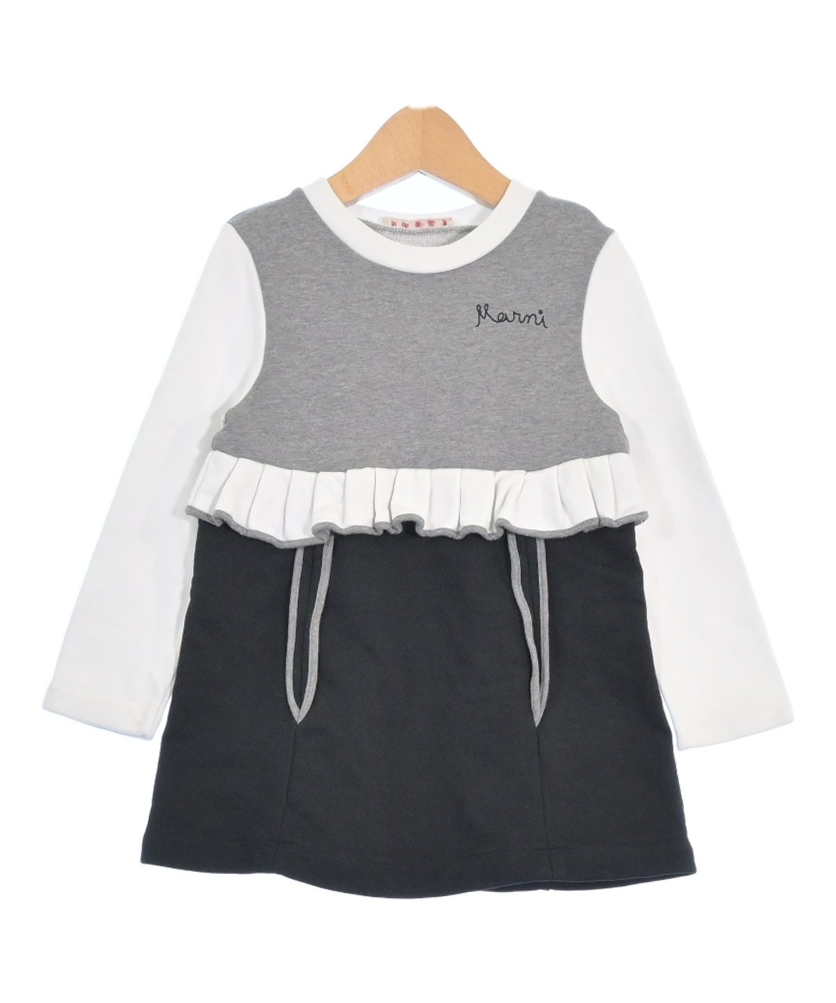 MARNI ワンピース(その他) グレー 100cm 【公式通販】