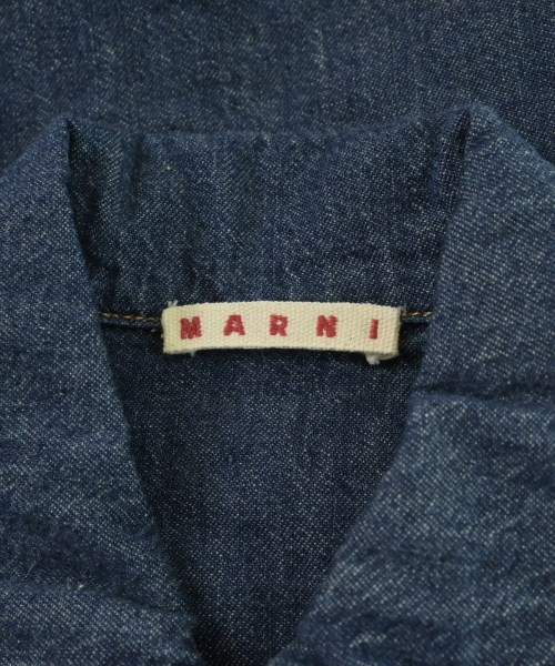 MARNI（マルニ）シャツ 紺 サイズ:140(11T-12T) キッズ/2200696776021