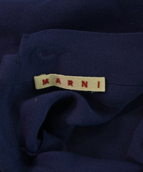 MARNI（マルニ）シャツ 紺 サイズ:120(7T-8T) キッズ/2200654925041