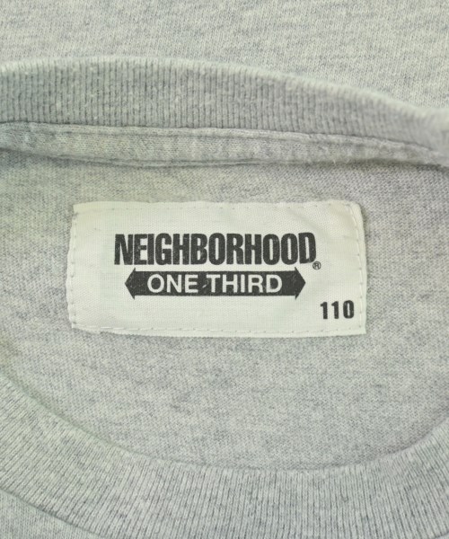 NEIGHBORHOOD（ネイバーフッド）Tシャツ・カットソー グレー サイズ:110(5T-6T) キッズ/2200727089069