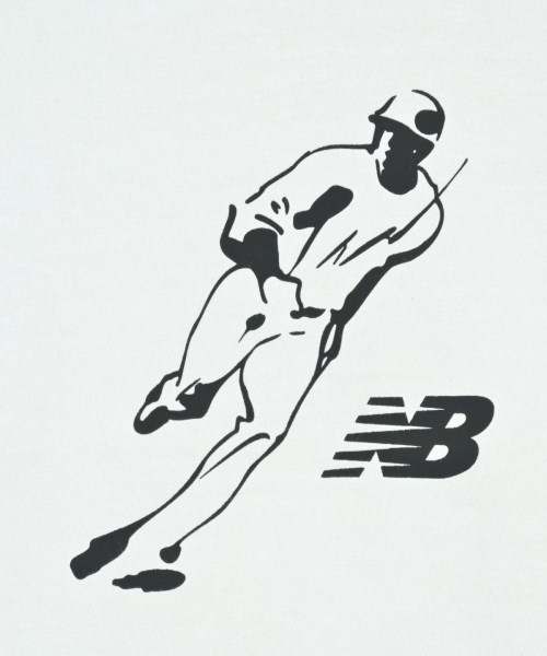 New Balance（ニューバランス）Tシャツ・カットソー 白 サイズ:XS(24M位) キッズ/2200694117109