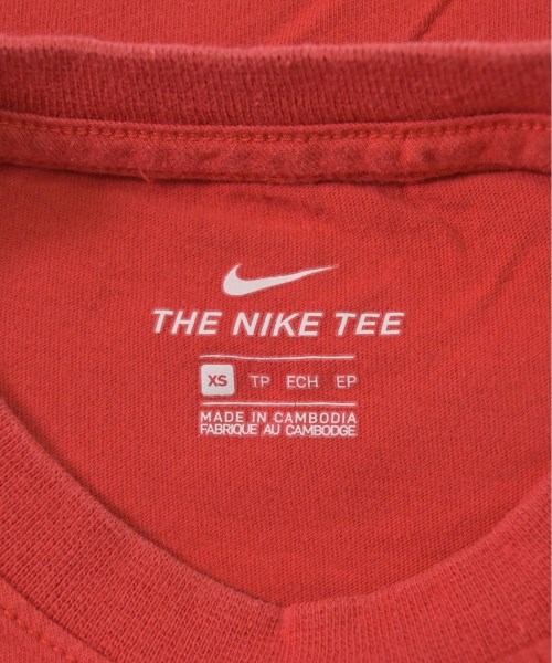 NIKE（ナイキ）Tシャツ・カットソー 赤 サイズ:90(24M位) キッズ/2200495877189