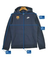 NIKE（ナイキ）パーカー 紺 サイズ:147(13T-14T) キッズ/2200642406026