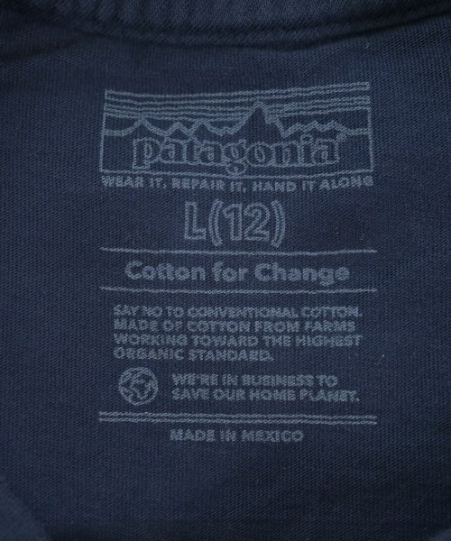 Patagonia（パタゴニア）Tシャツ・カットソー 紺 サイズ:140(11T-12T) キッズ/2200605811171