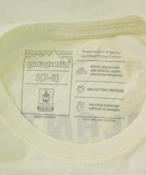 Patagonia（パタゴニア）Tシャツ・カットソー 白 サイズ:120(7T-8T) キッズ/2200673496249