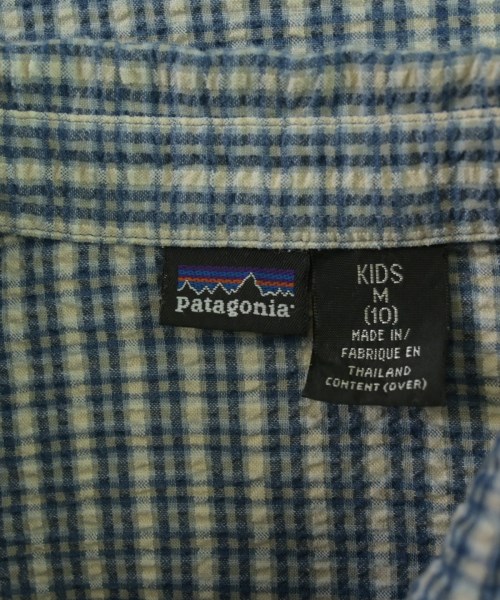 Patagonia（パタゴニア）シャツ 青 サイズ:M(120cm位) キッズ/2200655888024