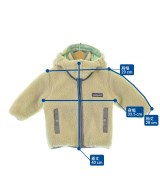 Patagonia（パタゴニア）その他 白 サイズ:70-80(6-12M) キッズ/2200653878041