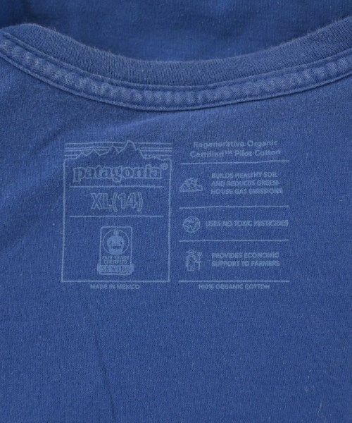 Patagonia（パタゴニア）Tシャツ・カットソー 青 サイズ:XL(140cm位) キッズ/2200703811011