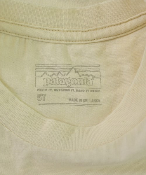Patagonia（パタゴニア）Tシャツ・カットソー 白 サイズ:110(5T-6T) キッズ/2200665851063