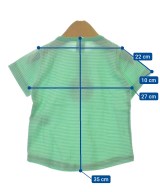 PETIT BATEAU（プチバトー）Tシャツ・カットソー 緑 サイズ:81(12M) キッズ/2200499507075