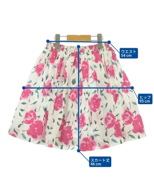 PETIT BATEAU（プチバトー）スカート（その他） 白 サイズ:150(13T-14T) キッズ/2200635373120