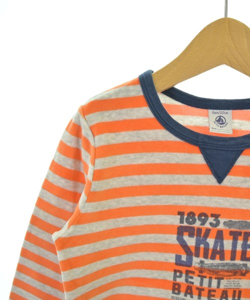 PETIT BATEAU（プチバトー）Tシャツ・カットソー オレンジ サイズ:110(5T-6T) キッズ/2200636177055