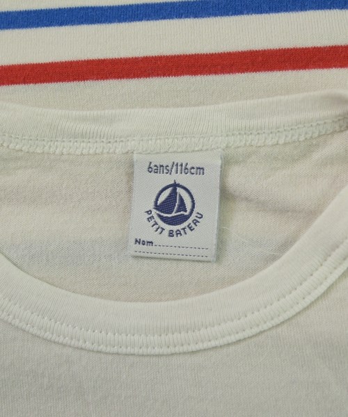 PETIT BATEAU（プチバトー）Tシャツ・カットソー 白 サイズ:116(7T-8T) キッズ/2200636177062