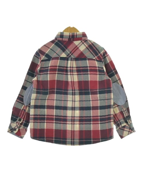 PETIT BATEAU（プチバトー）シャツ 赤 サイズ:104(3T-4T) キッズ/2200636177086