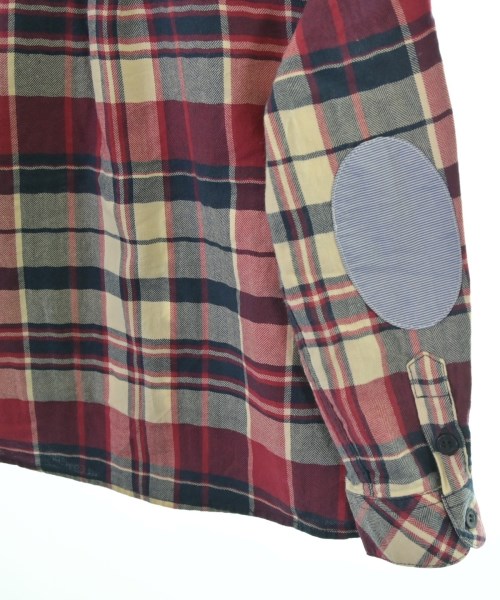 PETIT BATEAU（プチバトー）シャツ 赤 サイズ:104(3T-4T) キッズ/2200636177086