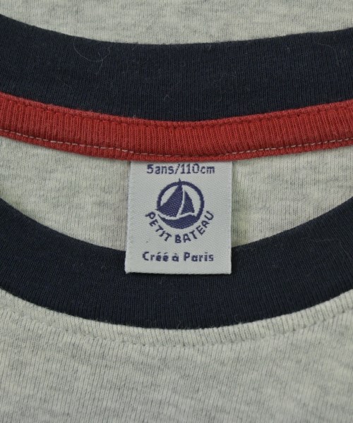 PETIT BATEAU（プチバトー）Tシャツ・カットソー グレー サイズ:110(5T-6T) キッズ/2200636177116