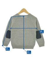 PETIT BATEAU（プチバトー）ニット グレー サイズ:110(5T-6T) キッズ/2200636177154