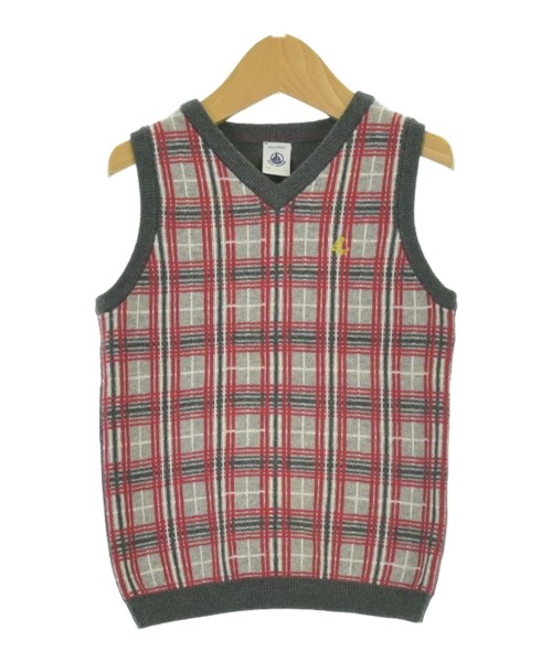 PETIT BATEAU(プチバトー)ニット グレー サイズ:110(5T-6T)/2200636177161