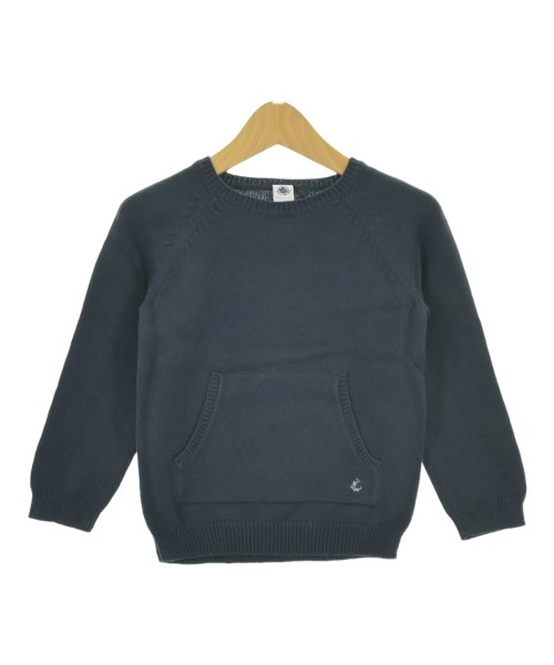 PETIT BATEAU(プチバトー)ニット 紺 サイズ:110(5T-6T)/2200636177178