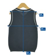 PETIT BATEAU（プチバトー）ニット 紺 サイズ:120(7T-8T) キッズ/2200636177185