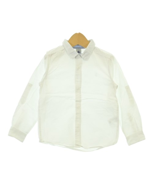 PETIT BATEAU(プチバトー)シャツ 白 サイズ:110(5T-6T)/2200636177192