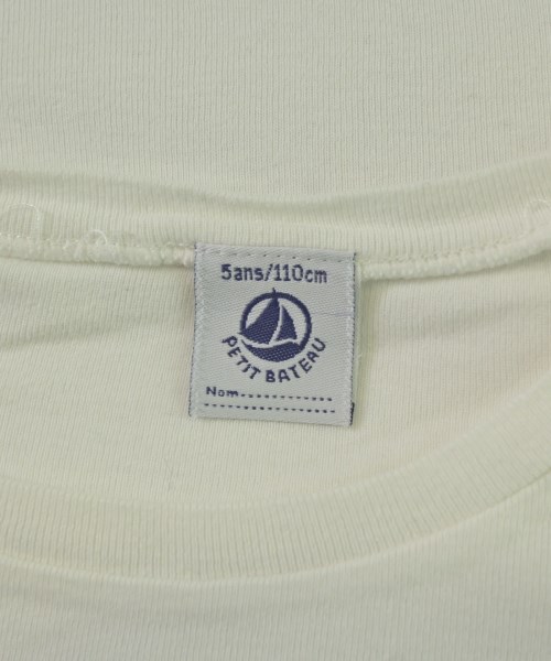 PETIT BATEAU（プチバトー）Tシャツ・カットソー 白 サイズ:110(5T-6T) キッズ/2200636177208