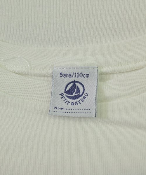 PETIT BATEAU（プチバトー）Tシャツ・カットソー 白 サイズ:110(5T-6T) キッズ/2200636177215