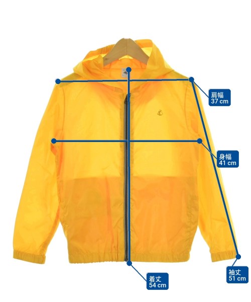 PETIT BATEAU（プチバトー）その他 黄 サイズ:128(9T-10T) キッズ/2200636235236
