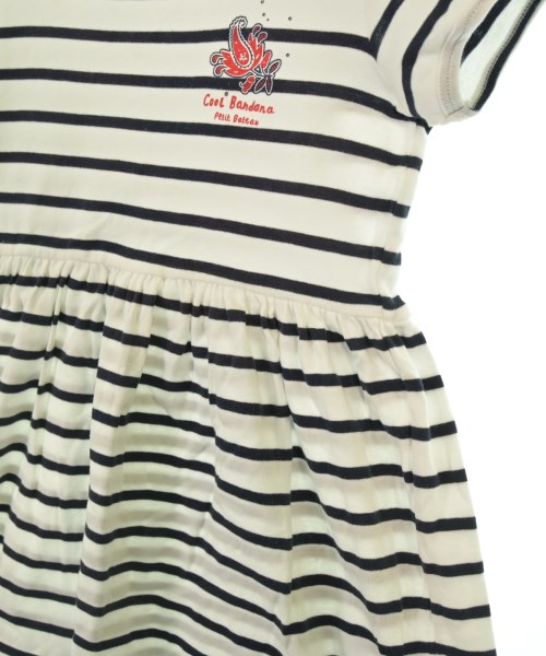 PETIT BATEAU（プチバトー）ワンピース（その他） 白 サイズ:116(7T-8T) キッズ/2200621854039