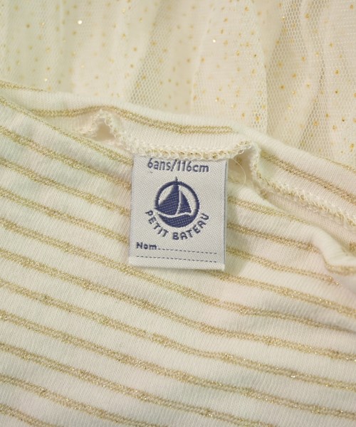 PETIT BATEAU（プチバトー）ワンピース（その他） 白 サイズ:116(7T-8T) キッズ/2200637349055