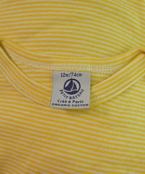 PETIT BATEAU（プチバトー）Tシャツ・カットソー 黄 サイズ:74cm キッズ/2200621196320