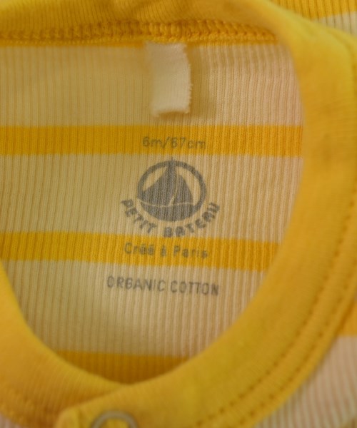 PETIT BATEAU（プチバトー）ワンピース（その他） 黄 サイズ:67/67(6M) キッズ/2200621196375