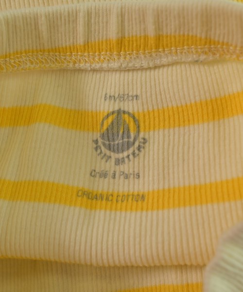 PETIT BATEAU（プチバトー）ワンピース（その他） 黄 サイズ:67/67(6M) キッズ/2200621196375
