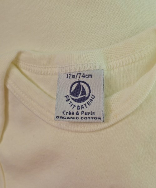 PETIT BATEAU（プチバトー）Tシャツ・カットソー 白 サイズ:74(6M) キッズ/2200621196382